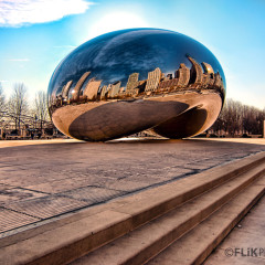 Chicago bean day architecture photography