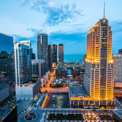 NBC Tower Chicago skyline photography