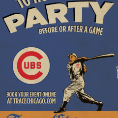 Trace Chicago Cubs poster